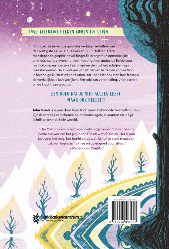 Productafbeelding: achterkant van The mythmakers