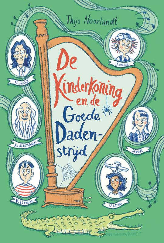 Productafbeelding: voorkant van De kinderkoning en de goede dadenstrijd