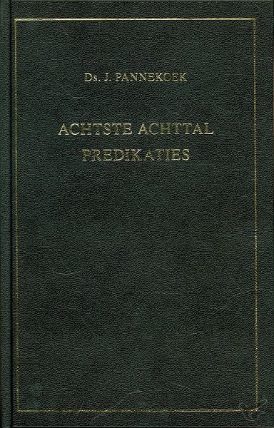 Productafbeelding: voorkant van Achtste achttal predikaties
