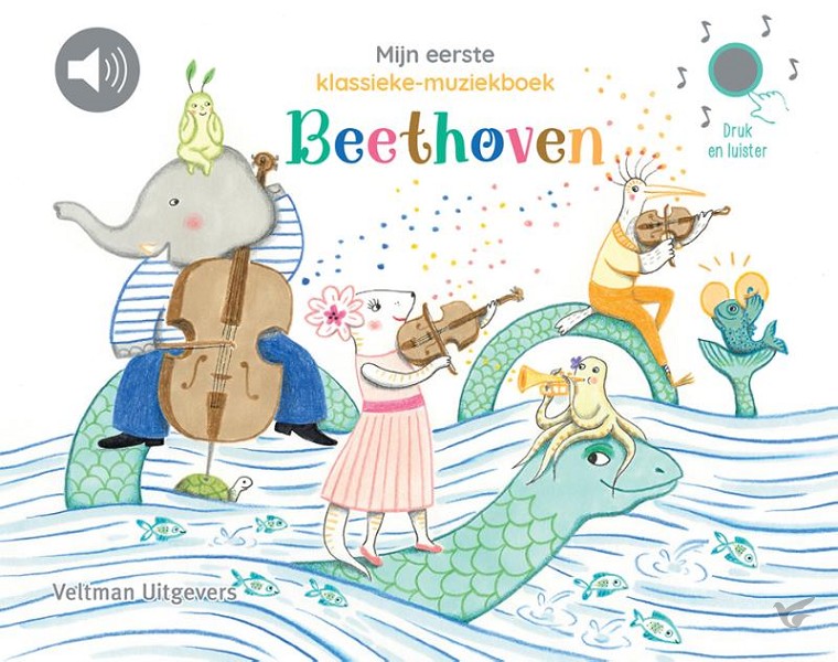 Productafbeelding: voorkant van Mijn eerste klassieke-muziekboek - Beeth