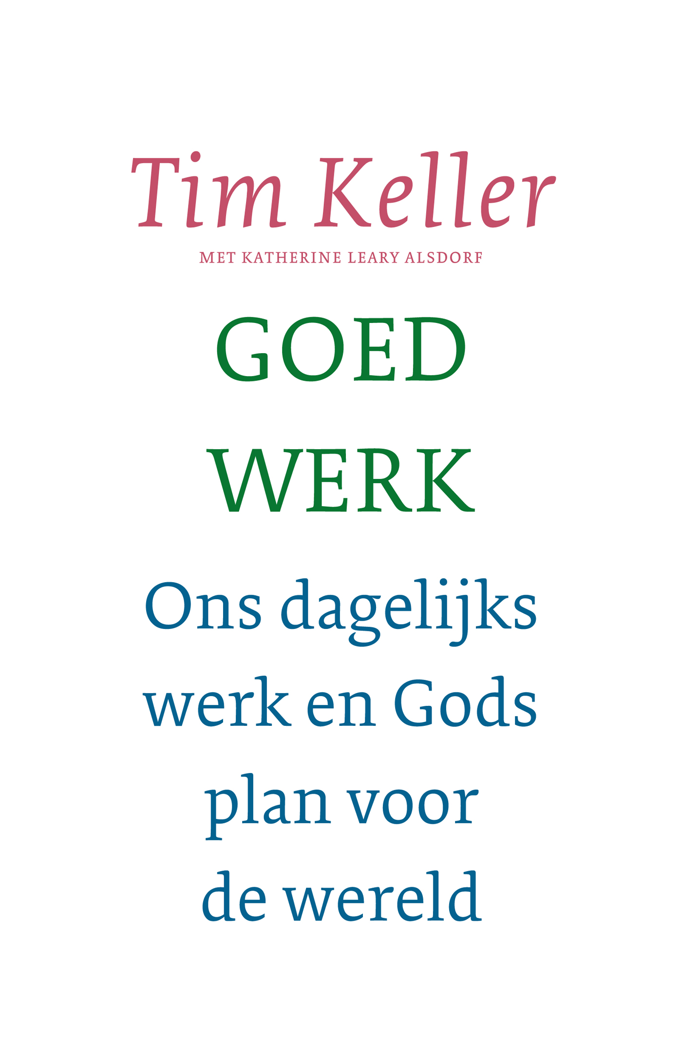 Productafbeelding: voorkant van Goed werk