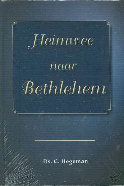 Productafbeelding: voorkant van Heimwee naar bethlehem