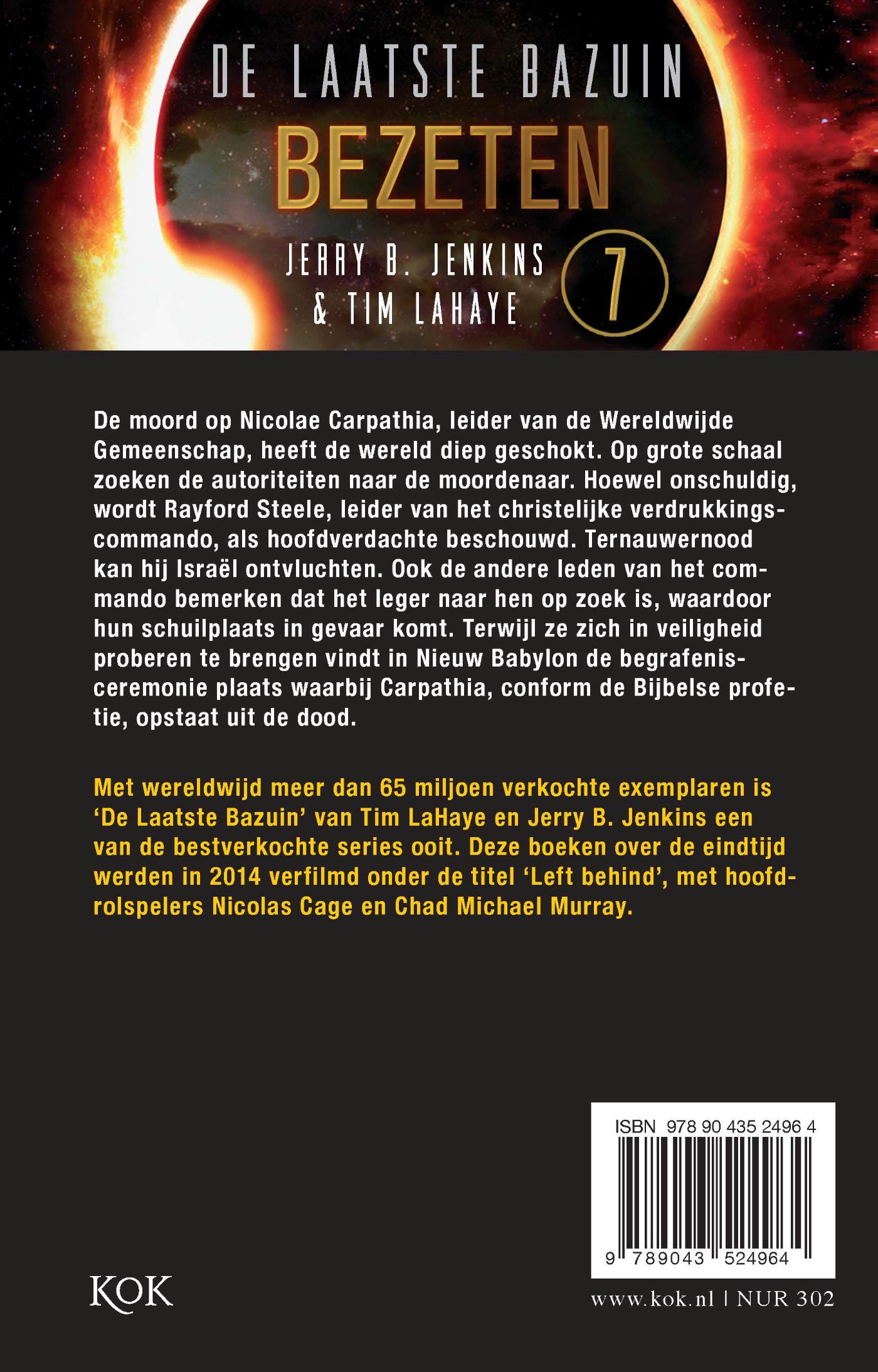 Productafbeelding: achterkant van Bezeten