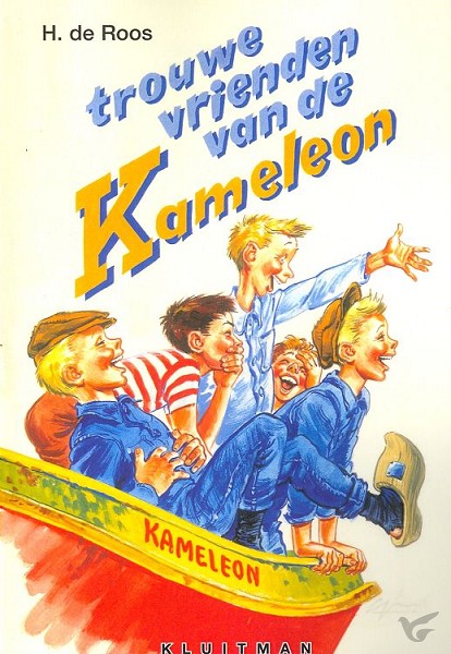 Productafbeelding: voorkant van Trouwe vrienden van de kameleon  POD