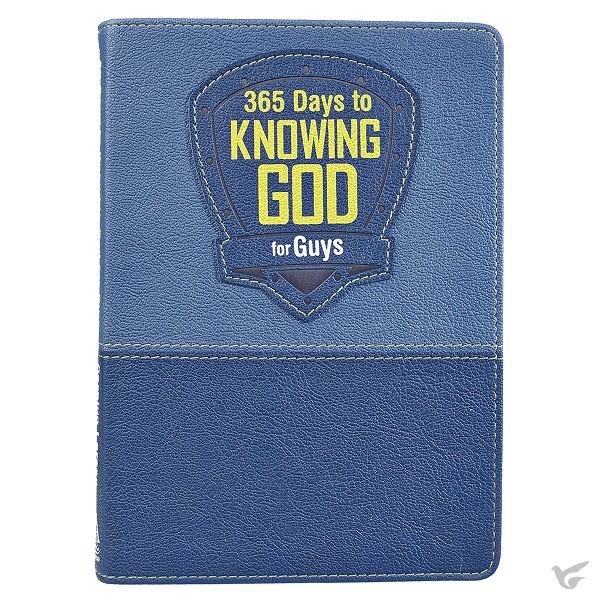 Productafbeelding: voorkant van 365 Days to Knowing God for Guys