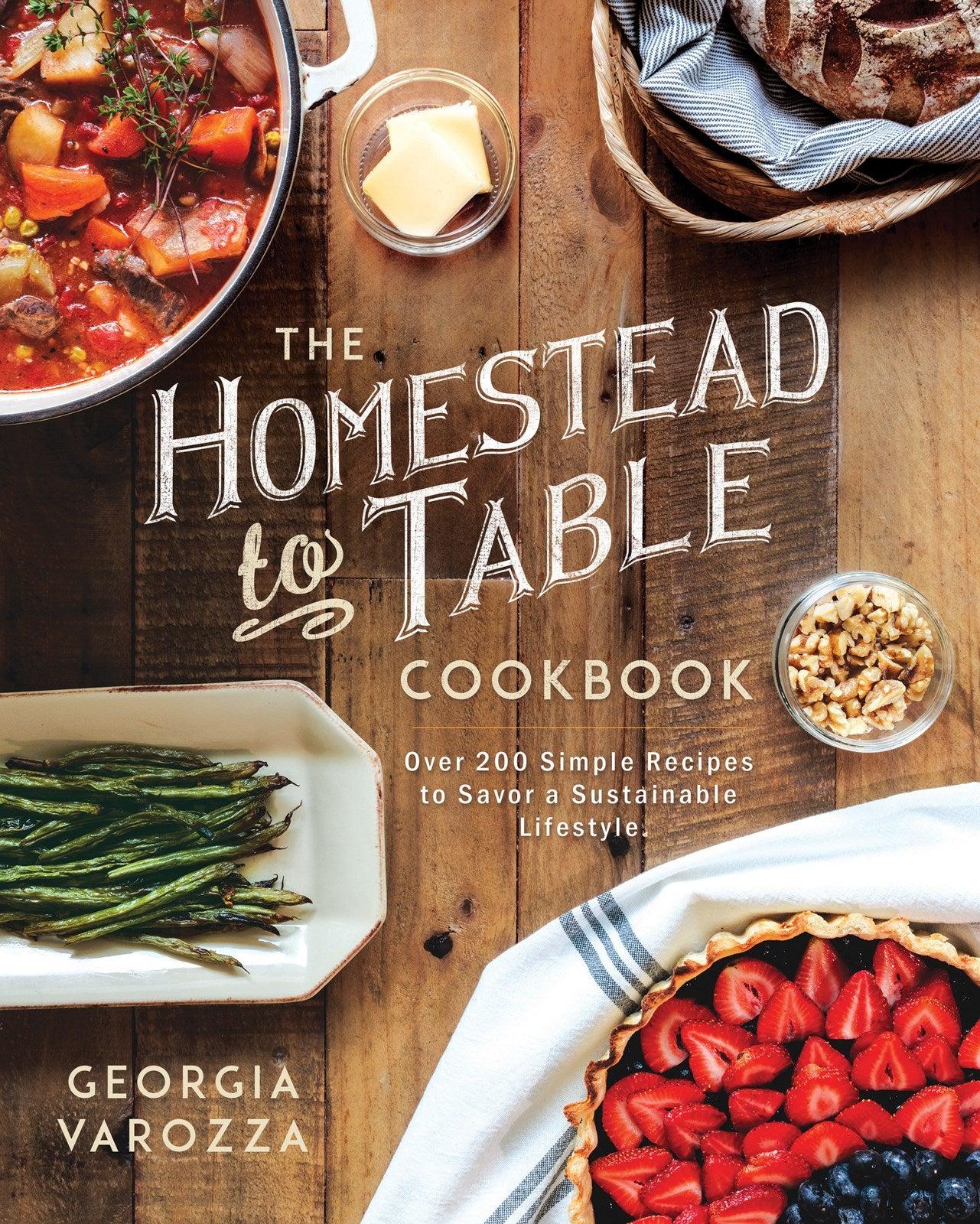 Productafbeelding: voorkant van The Homestead-To-Table Cookbook