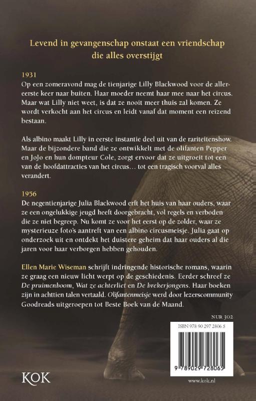 Productafbeelding: achterkant van Olifantenmeisje