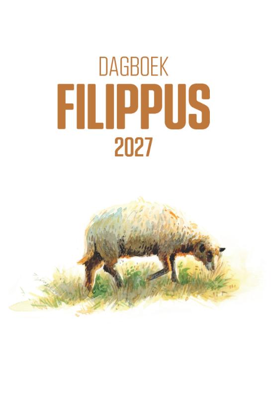 Productafbeelding: voorkant van Filippus dagboek 2027