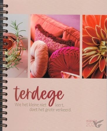 Productafbeelding: voorkant van Terdege agenda 2025