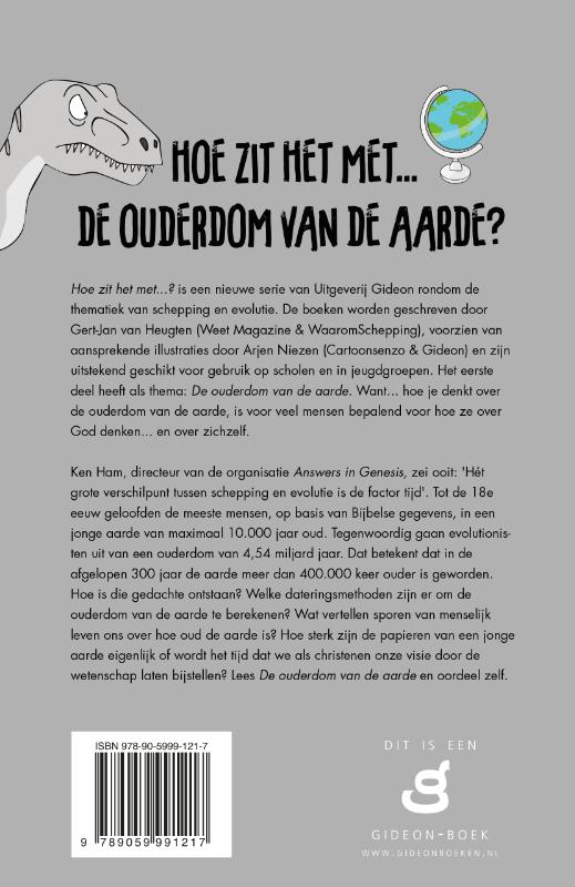 Productafbeelding: achterkant van De ouderdom van de aarde?