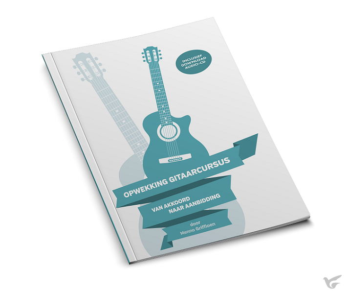 Productafbeelding: voorkant van Opwekking gitaarcursus + mp3