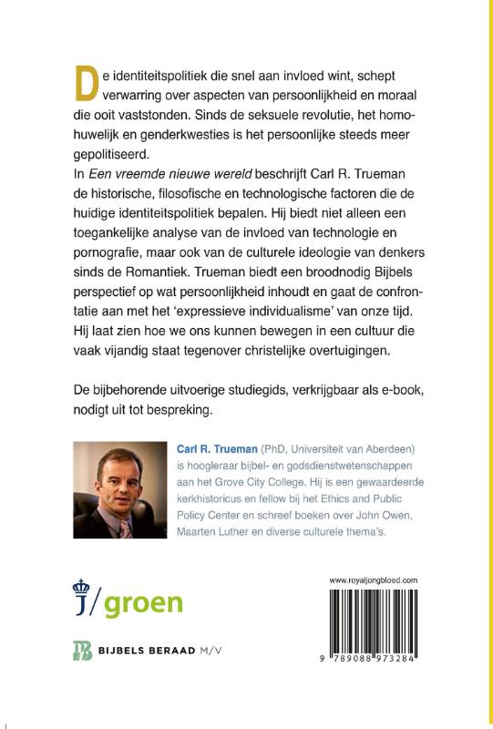 Productafbeelding: achterkant van Een vreemde nieuwe wereld